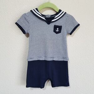 Mamas & Papas Cute Nautica Baby Onesie